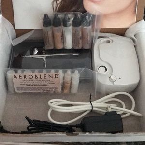 Aeroblend Airbrush Makeup Kit with Foundation Set